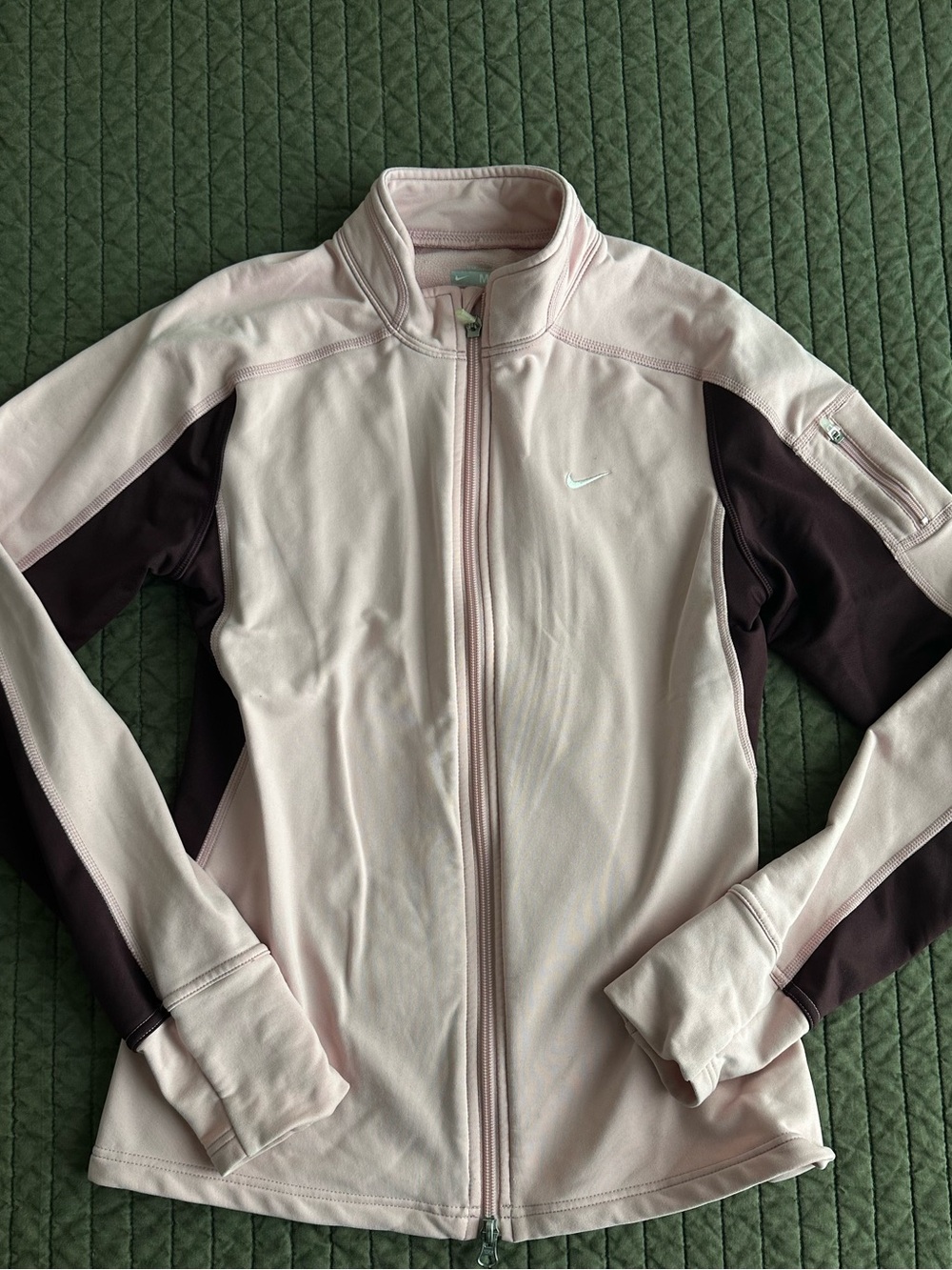 Nike — Vintage Pink and Burgundy Jacket